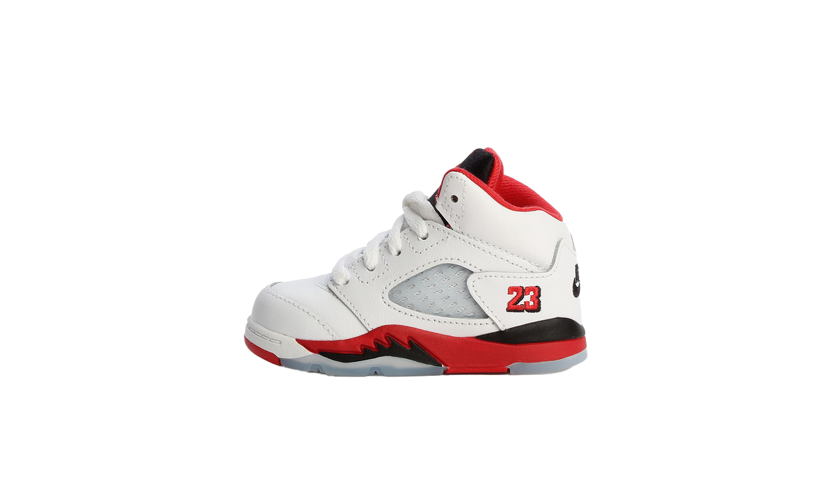 Jordan 5 Retro Fire Red Black Tongue (2025) (TD)